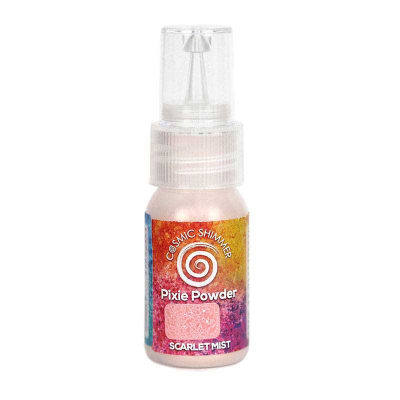 Cosmic Shimmer Pixie Powder - Scarlet Mist